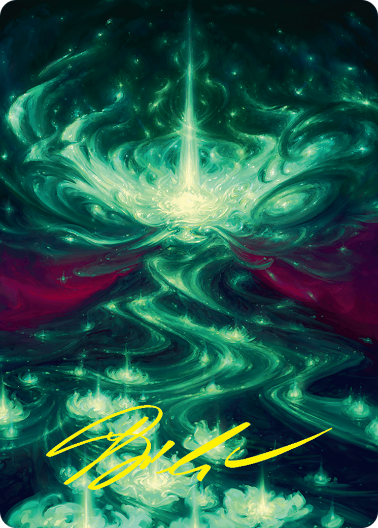 Genesis Wave Art Card (54/54) (Gold-Stamped Signature) [Foundations Art Series] | GnG Games