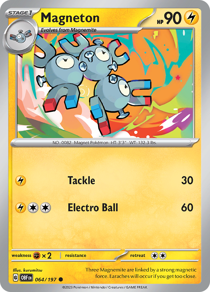 Magneton (064/197) [Scarlet & Violet: Obsidian Flames] | GnG Games