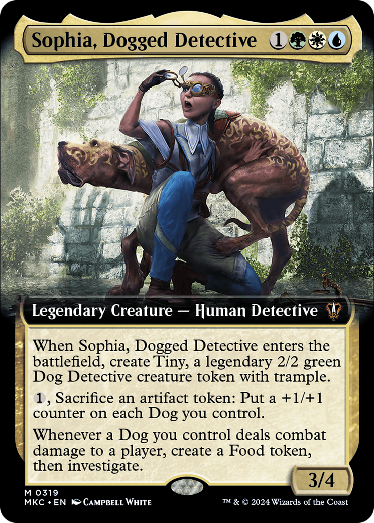 Sophia, Dogged Detective (Extended Art) [Murders at Karlov Manor Commander] | GnG Games