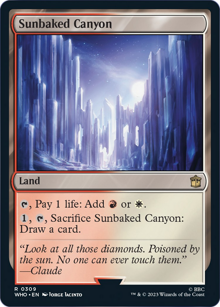 Sunbaked Canyon [Doctor Who] | GnG Games