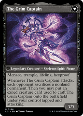 Throne of the Grim Captain // The Grim Captain [The Lost Caverns of Ixalan Prerelease Cards] | GnG Games