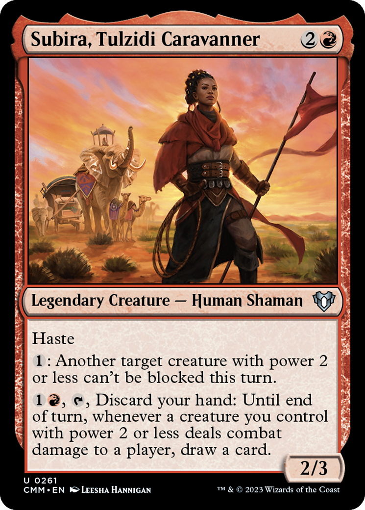 Subira, Tulzidi Caravanner [Commander Masters] | GnG Games