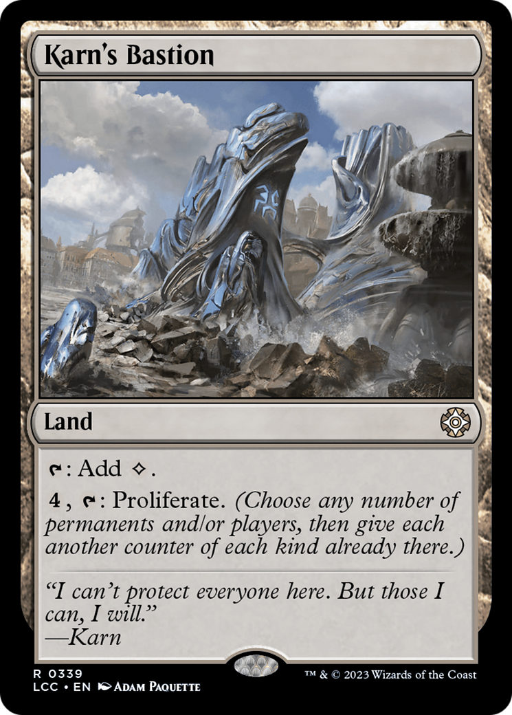 Karn's Bastion [The Lost Caverns of Ixalan Commander] | GnG Games