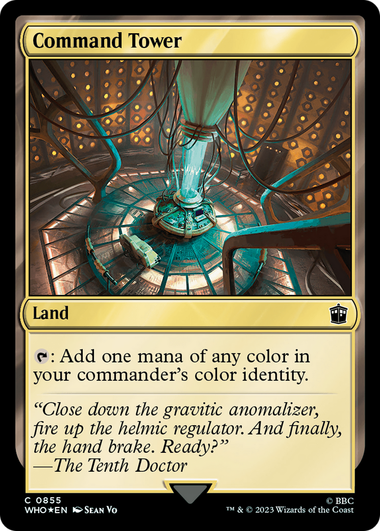 Command Tower (0855)(Surge Foil) [Doctor Who] | GnG Games