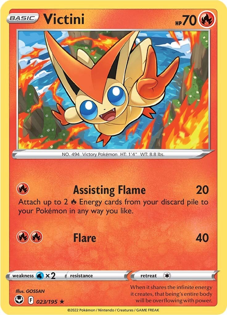 Victini (023/195) [Sword & Shield: Silver Tempest] | GnG Games