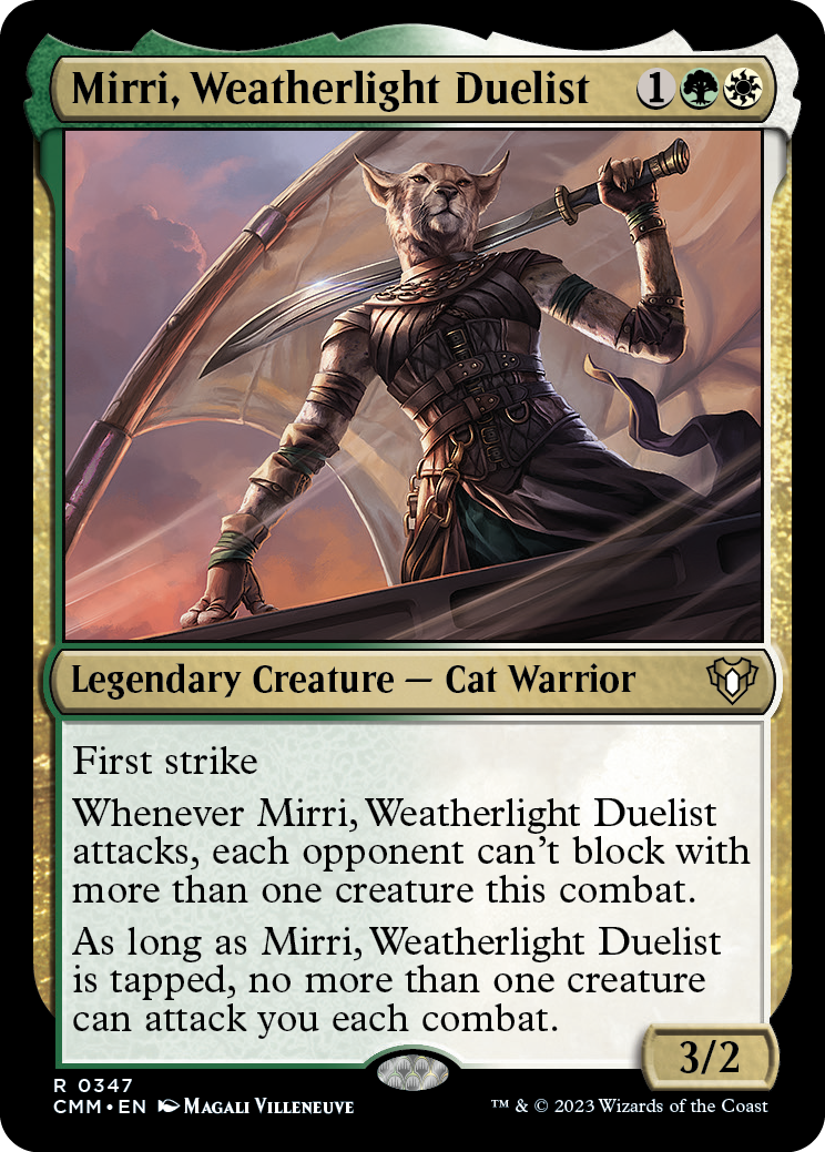 Mirri, Weatherlight Duelist [Commander Masters] | GnG Games