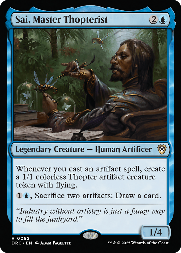 Sai, Master Thopterist [Aetherdrift Commander] | GnG Games