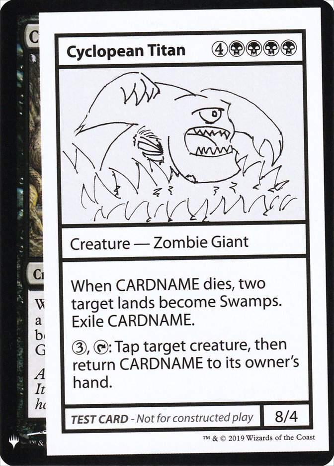 Cyclopean Titan [Mystery Booster Playtest Cards] | GnG Games