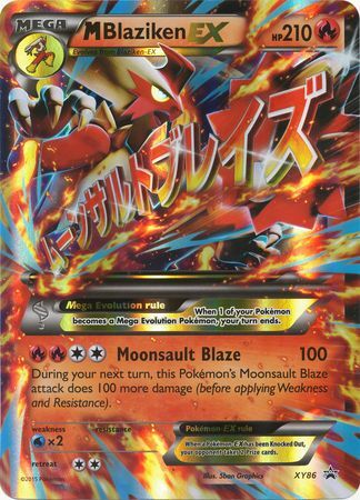 M Blaziken EX (XY86) (Jumbo Card) [XY: Black Star Promos] | GnG Games