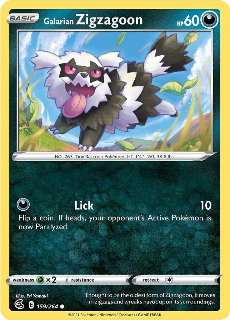 Galarian Zigzagoon (159/264) [Sword & Shield: Fusion Strike] | GnG Games