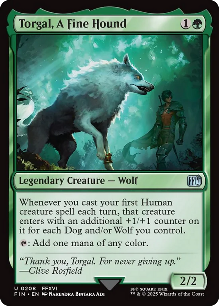 Torgal, A Fine Hound [FINAL FANTASY] | GnG Games