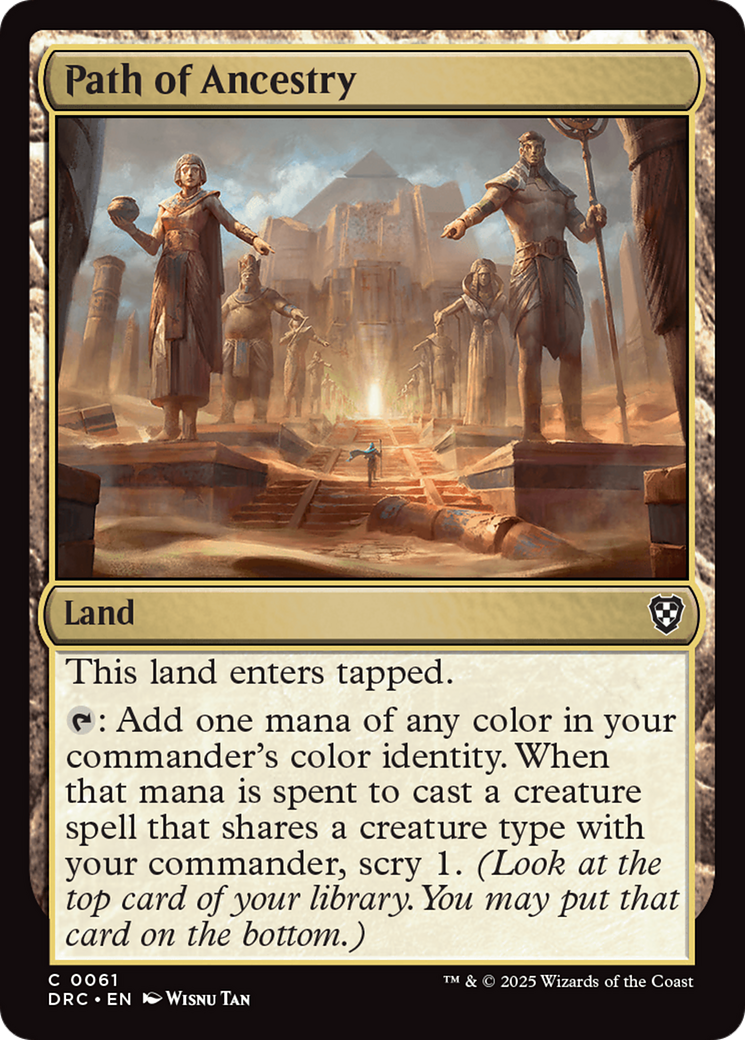 Path of Ancestry [Aetherdrift Commander] | GnG Games
