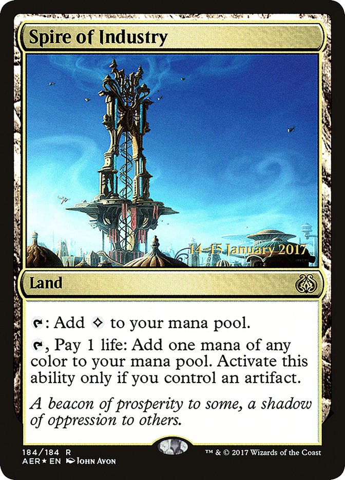 Spire of Industry [Aether Revolt Prerelease Promos] | GnG Games