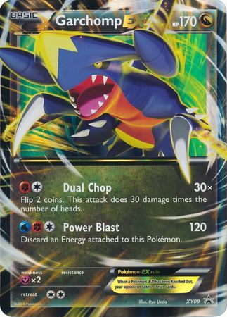 Garchomp EX (XY09) (Jumbo Card) [XY: Black Star Promos] | GnG Games