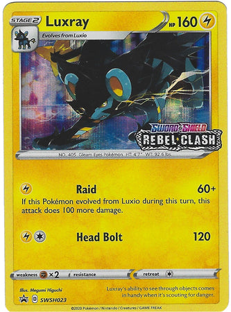 Luxray (SWSH023) (Prerelease Promo) [Sword & Shield: Black Star Promos] | GnG Games