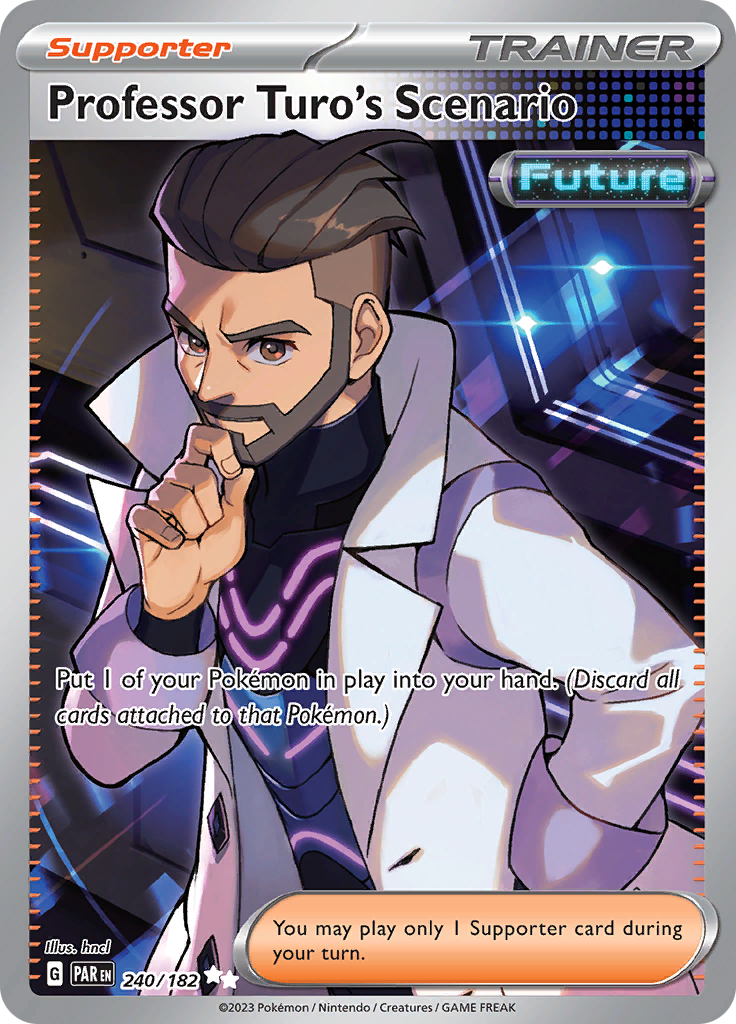 Professor Turo's Scenario (240/182) [Scarlet & Violet: Paradox Rift] | GnG Games