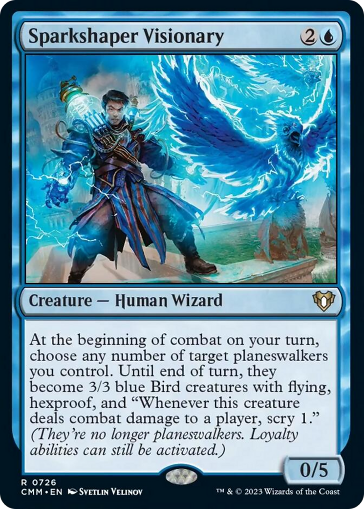 Sparkshaper Visionary [Commander Masters] | GnG Games
