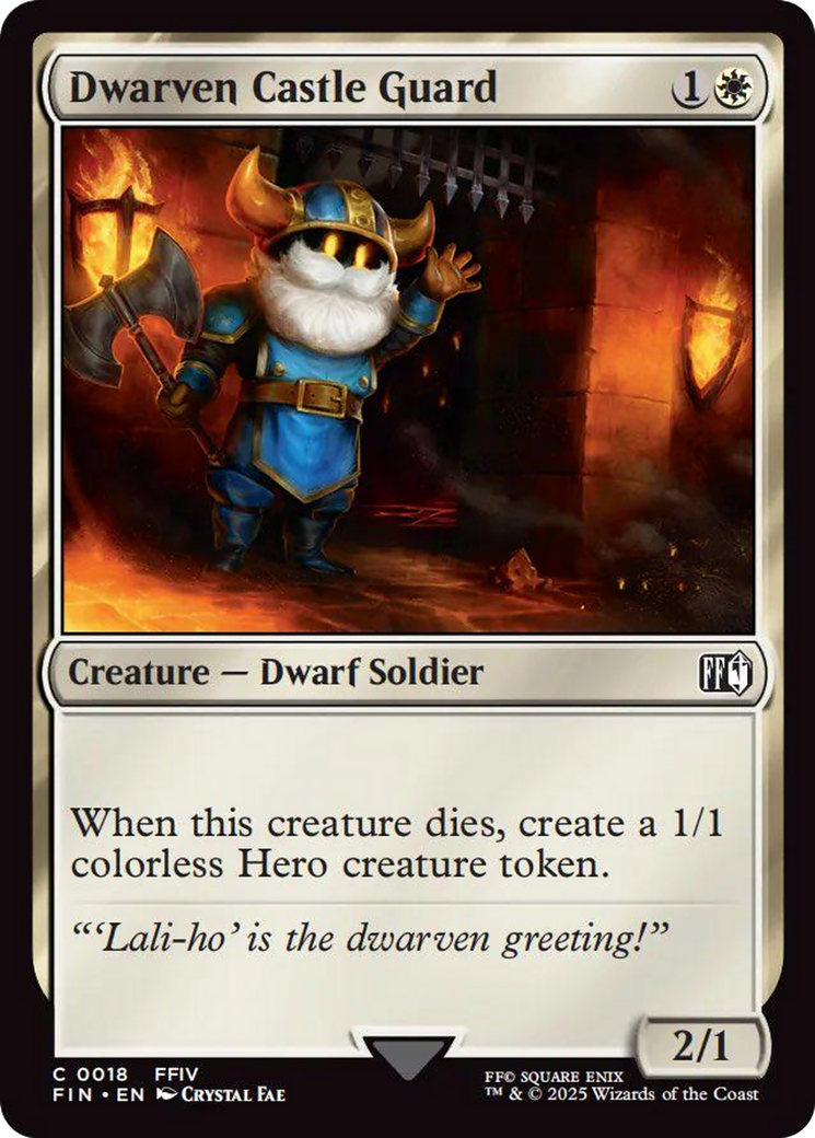 Dwarven Castle Guard [FINAL FANTASY] | GnG Games