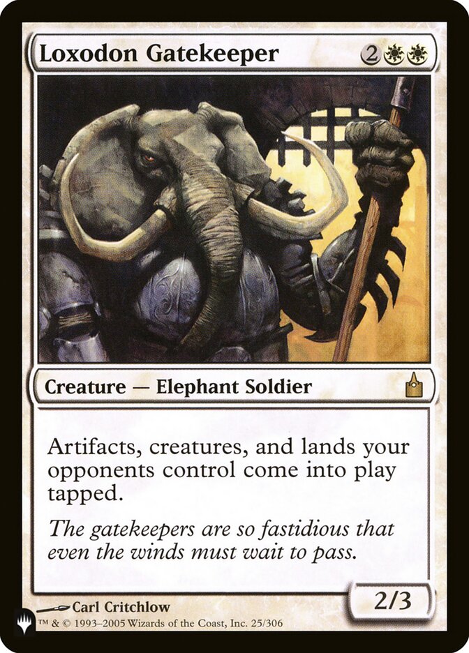 Loxodon Gatekeeper [The List] | GnG Games