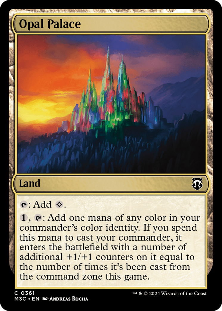 Opal Palace (Ripple Foil) [Modern Horizons 3 Commander] | GnG Games