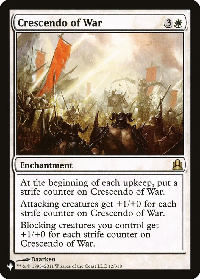 Crescendo of War [The List] | GnG Games