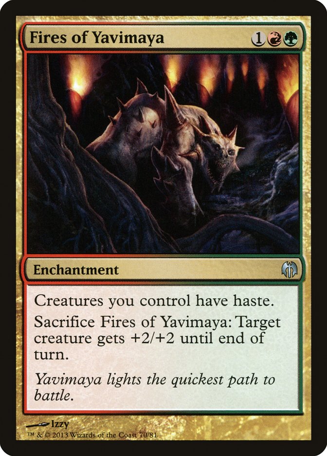 Fires of Yavimaya [Duel Decks: Heroes vs. Monsters] | GnG Games