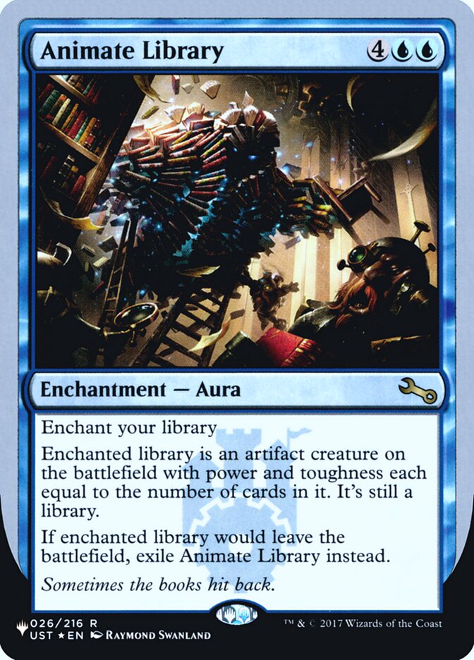 Animate Library (Unfinity Foil Edition) [The List] | GnG Games