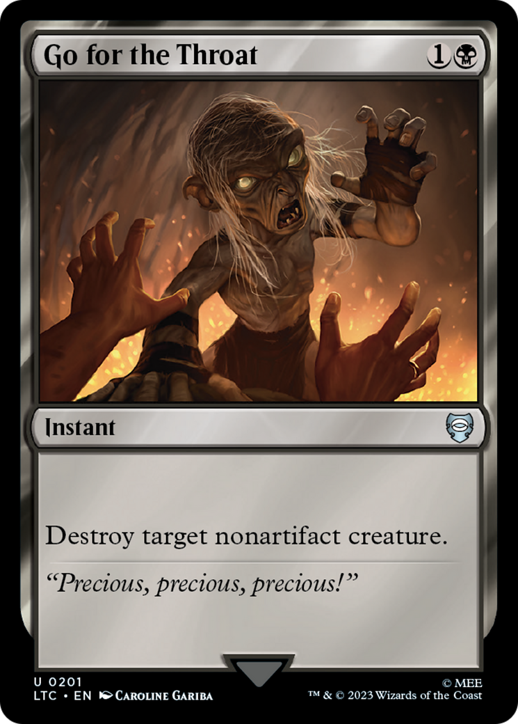 Go for the Throat [The Lord of the Rings: Tales of Middle-Earth Commander] | GnG Games