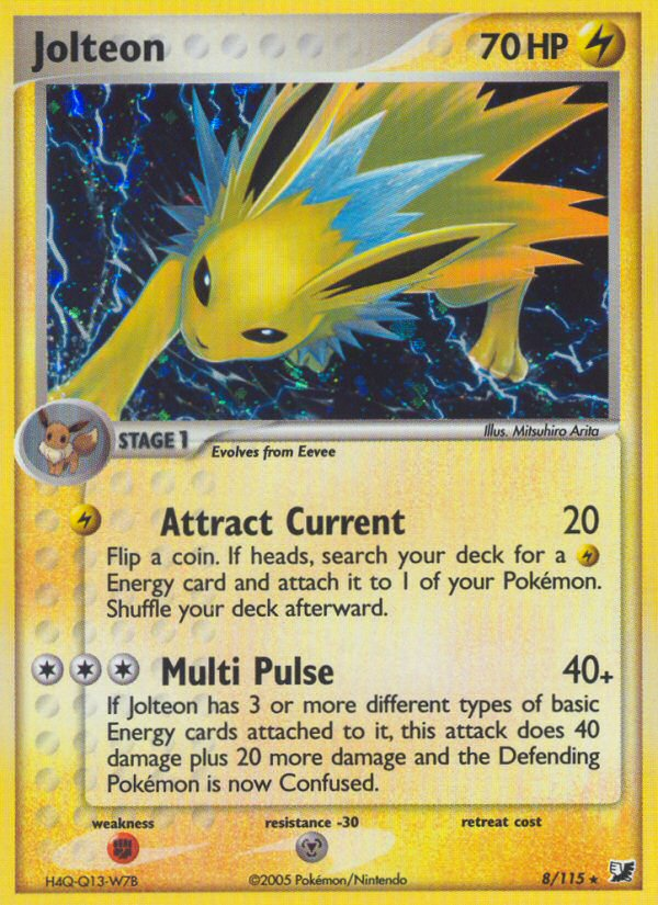 Jolteon (8/115) [EX: Unseen Forces] | GnG Games