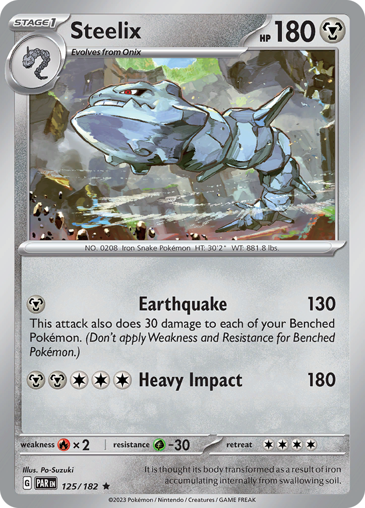 Steelix (125/182) [Scarlet & Violet: Paradox Rift] | GnG Games
