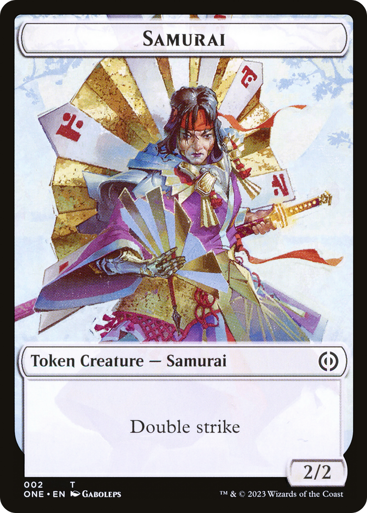 Samurai Token [Phyrexia: All Will Be One Tokens] | GnG Games