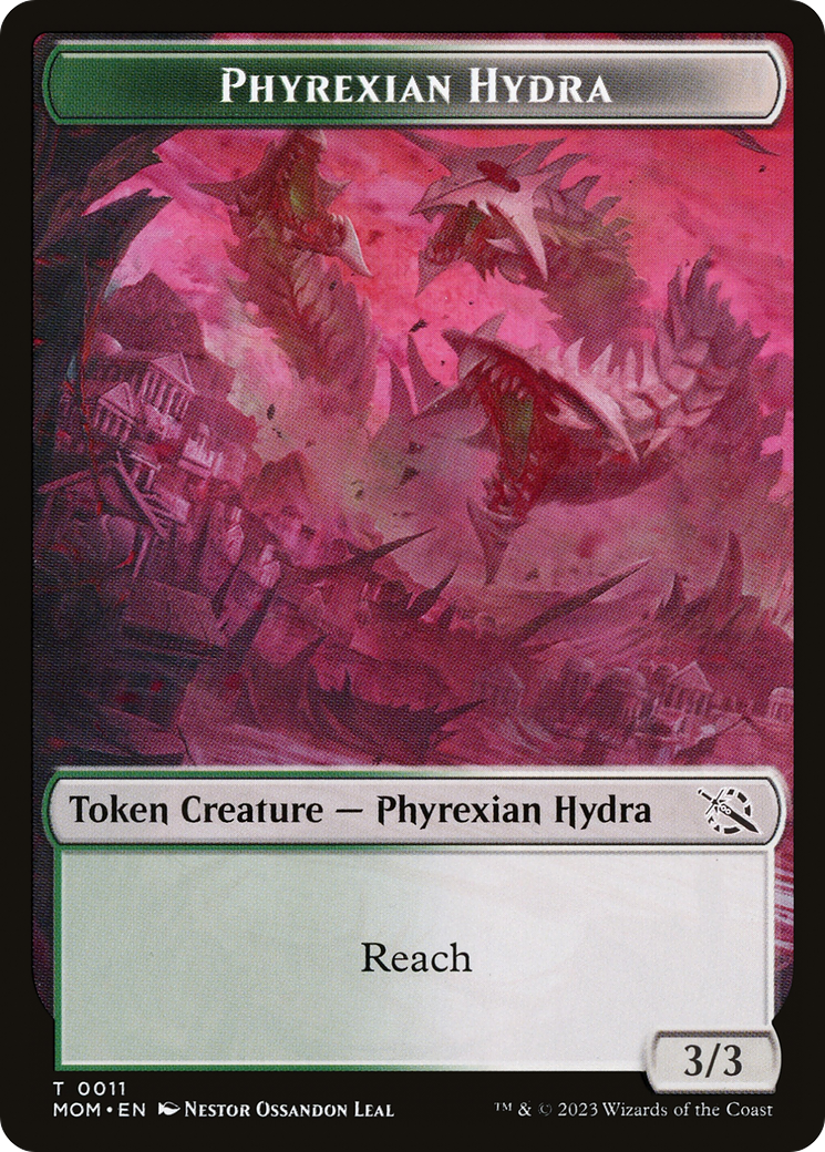 Phyrexian Myr // Phyrexian Hydra (11) Double-Sided Token [March of the Machine Tokens] | GnG Games