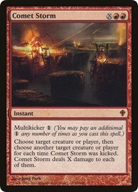 Comet Storm (Oversized) [Oversize Cards] | GnG Games