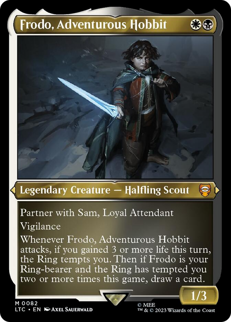 Frodo, Adventurous Hobbit (Display Commander) [The Lord of the Rings: Tales of Middle-Earth Commander] | GnG Games
