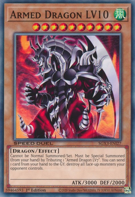 Armed Dragon LV10 [SGX3-ENI27] Common | GnG Games
