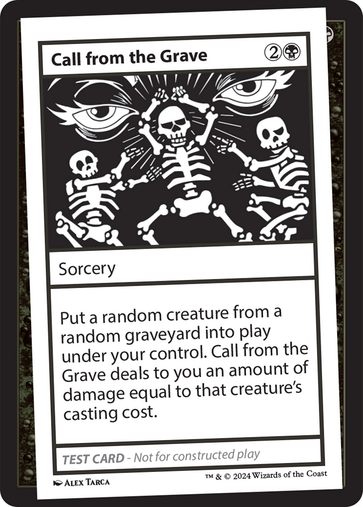 Call from the Grave [Mystery Booster 2 Playtest Cards] | GnG Games