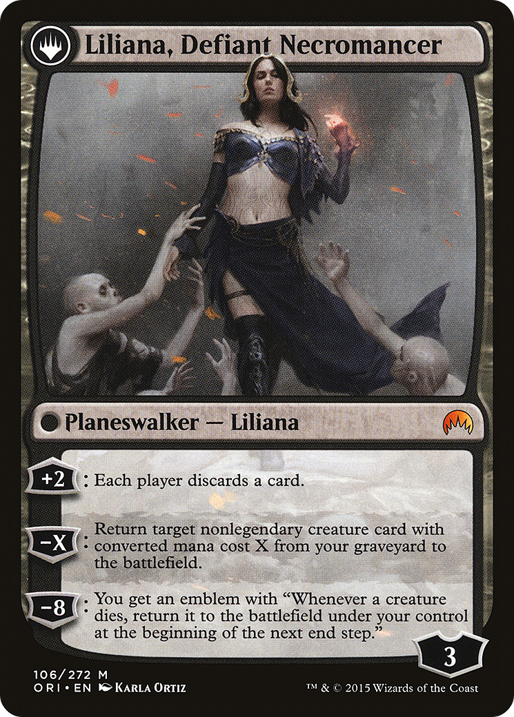 Liliana, Heretical Healer // Liliana, Defiant Necromancer [Secret Lair: From Cute to Brute] | GnG Games