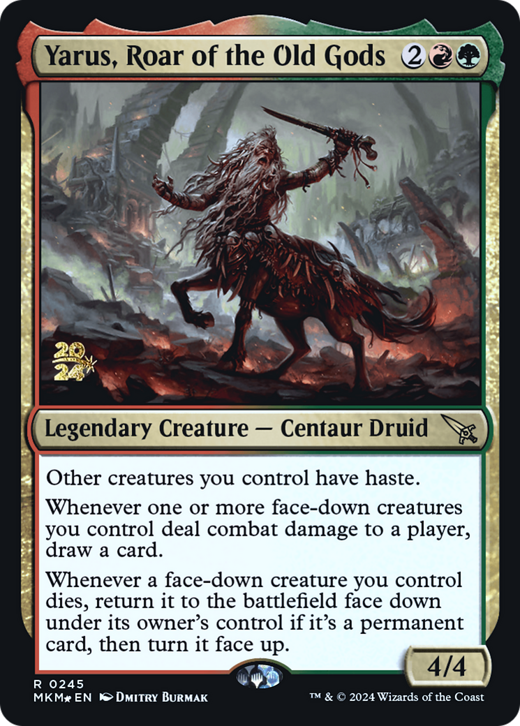 Yarus, Roar of the Old Gods [Murders at Karlov Manor Prerelease Promos] | GnG Games