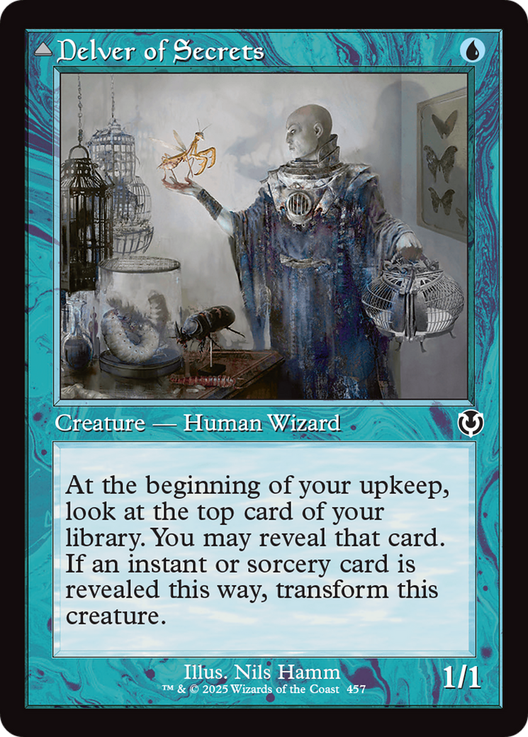 Delver of Secrets // Insectile Aberration (Retro Frame) [Innistrad Remastered] | GnG Games