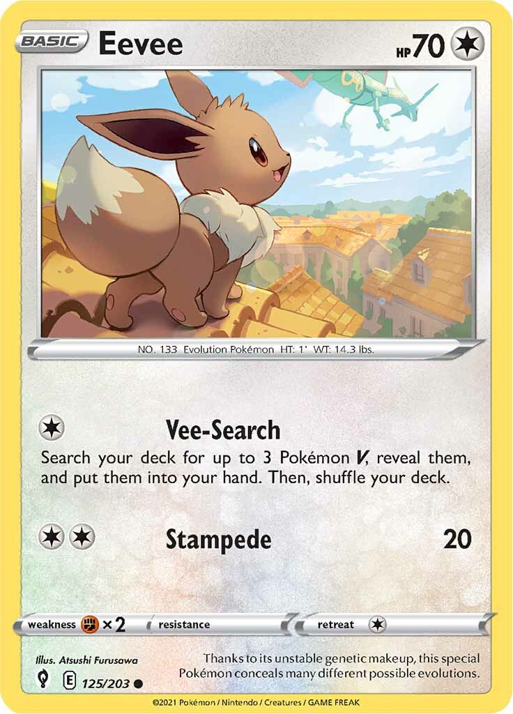 Eevee (125/203) [Sword & Shield: Evolving Skies] | GnG Games