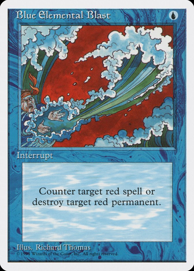 Blue Elemental Blast [Media Promos] | GnG Games