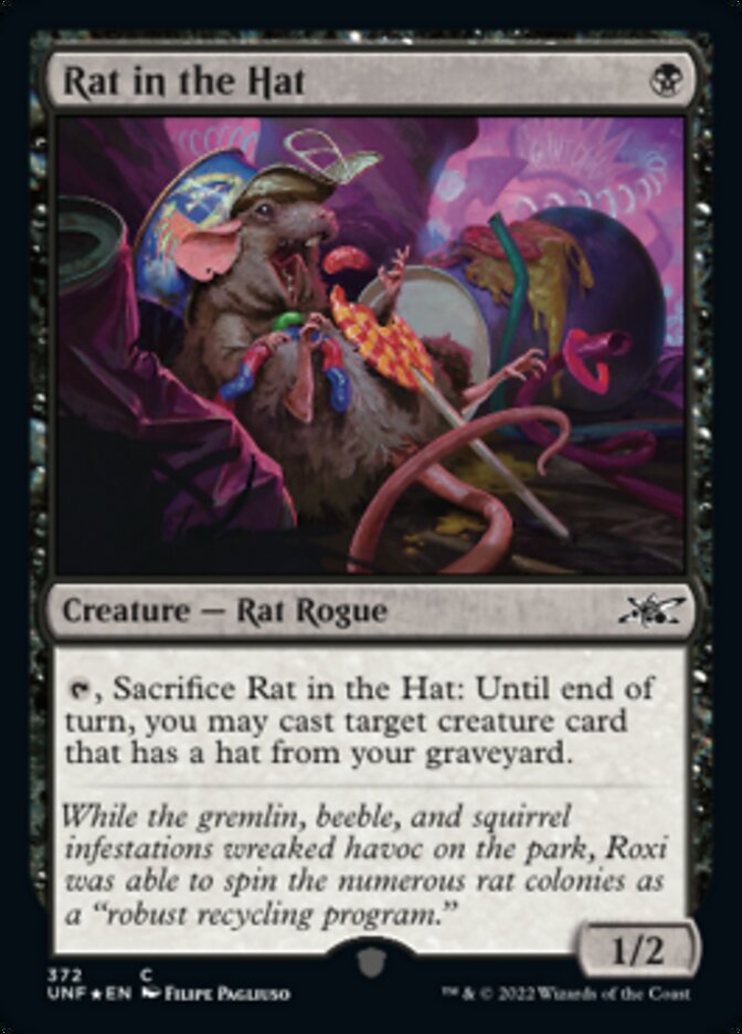 Rat in the Hat (Galaxy Foil) [Unfinity] | GnG Games