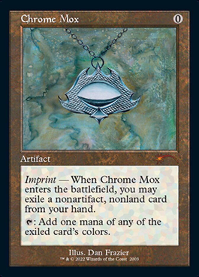 Chrome Mox (Retro) [Secret Lair Countdown Kit] | GnG Games