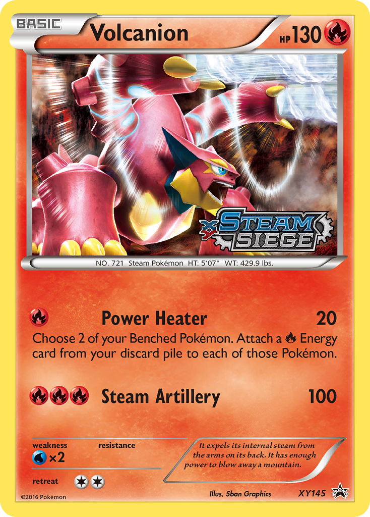 Volcanion (XY145) [XY: Black Star Promos] | GnG Games