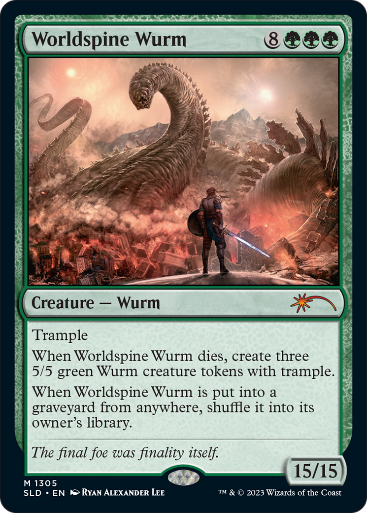 Worldspine Wurm [Secret Lair Drop Series] | GnG Games