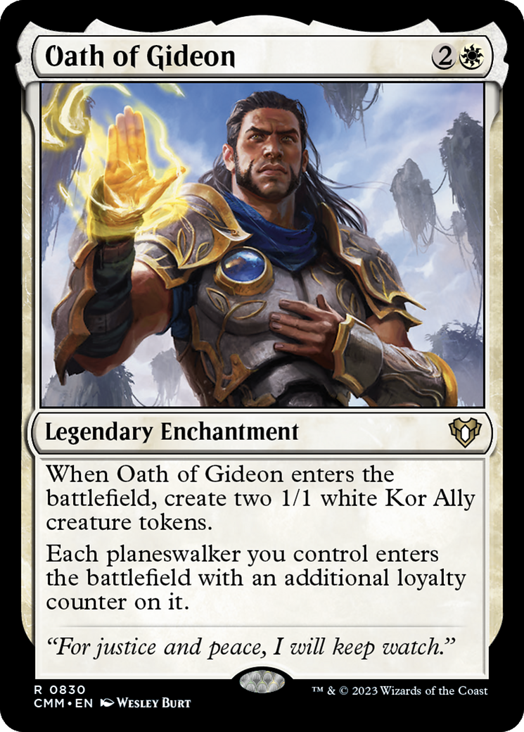 Oath of Gideon [Commander Masters] | GnG Games