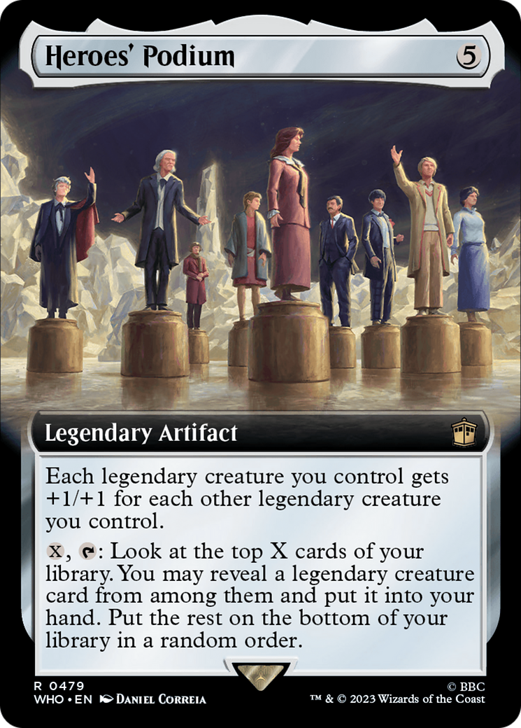 Heroes' Podium (Extended Art) [Doctor Who] | GnG Games