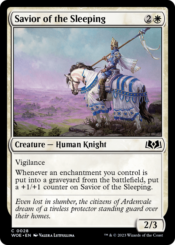 Savior of the Sleeping [Wilds of Eldraine] | GnG Games