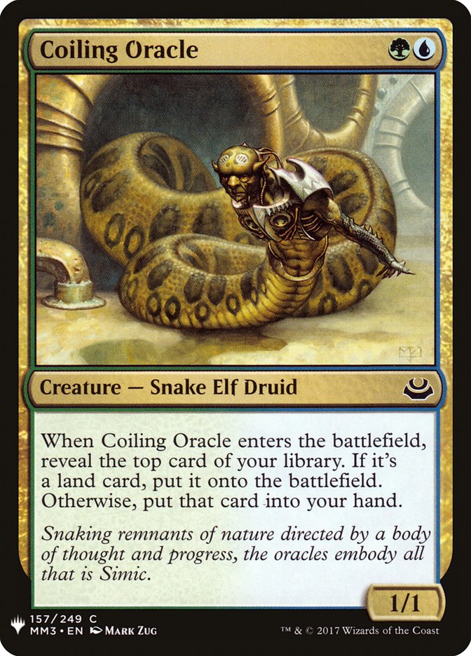 Coiling Oracle [Mystery Booster] | GnG Games