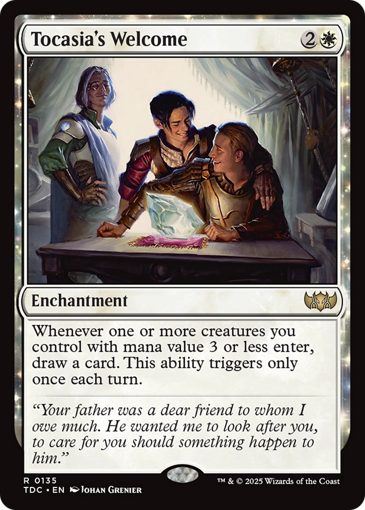 Tocasia's Welcome [Tarkir: Dragonstorm Commander] | GnG Games